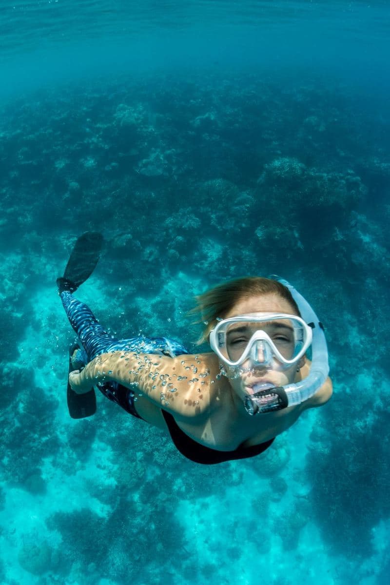 Snorkeling in the Maldives