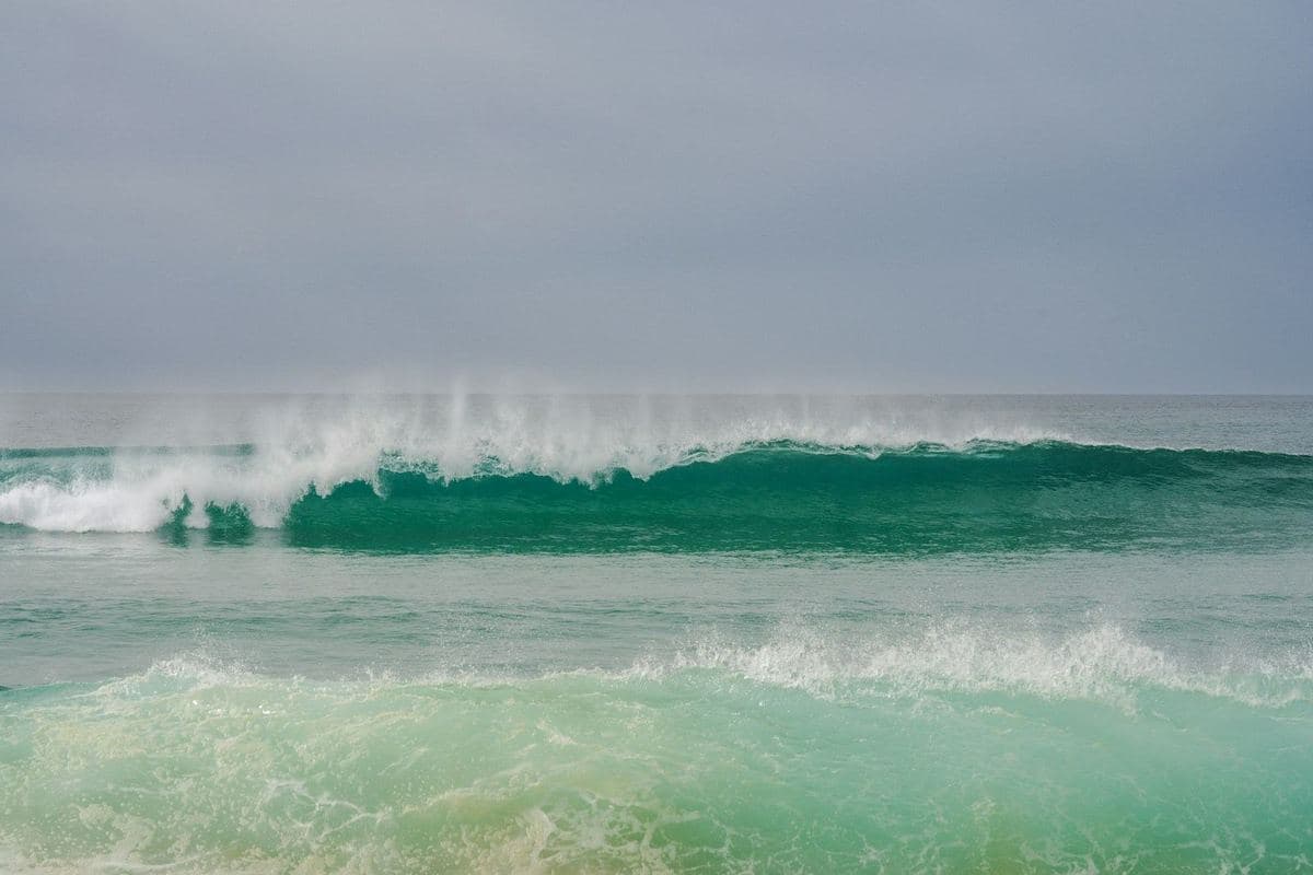 An Atlantic wave breaking